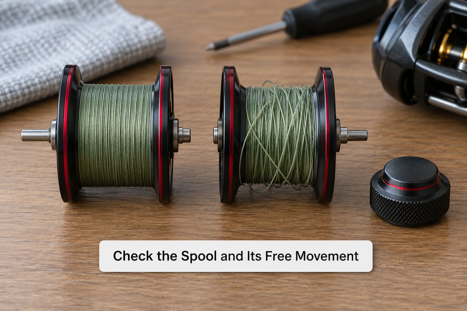 Check the Spool and Its Free Movement
