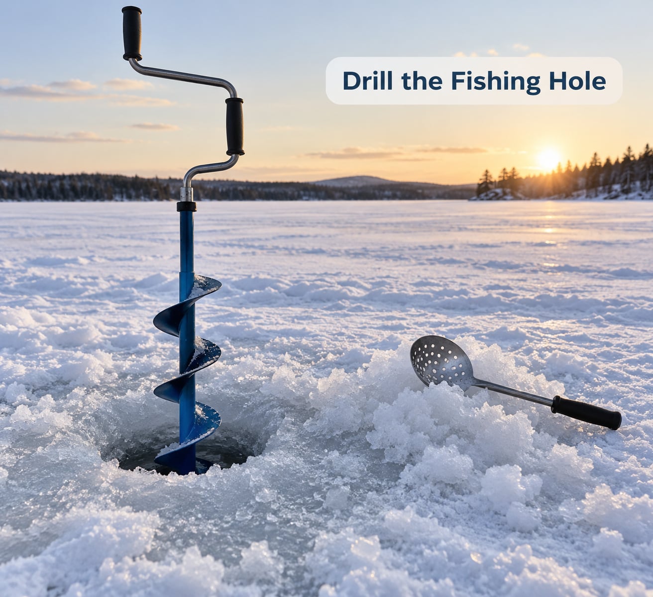 Drill the Fishing Hole