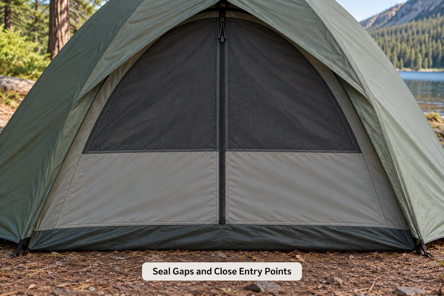 Seal Gaps and Close Entry Points