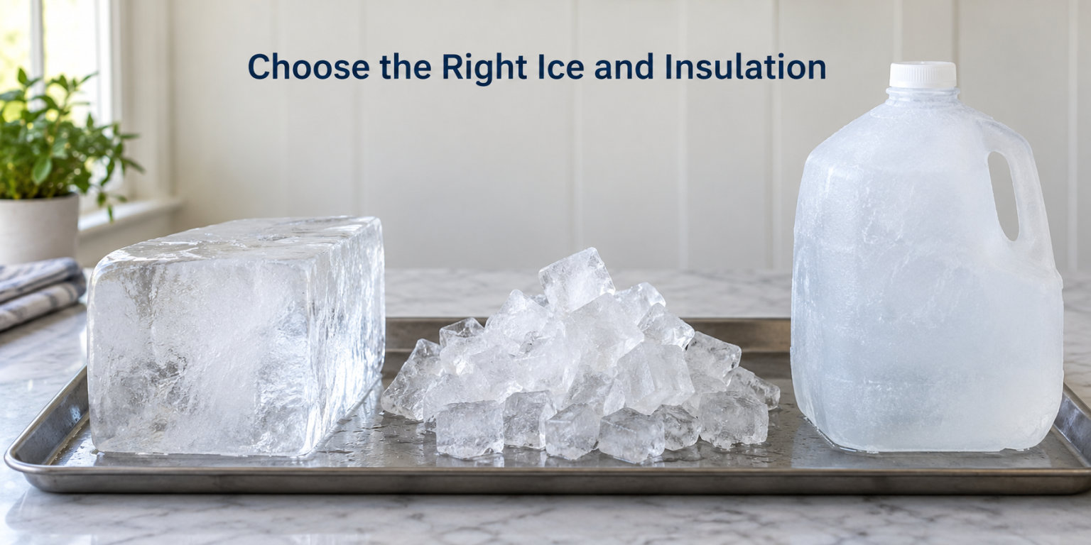 Choose the Right Ice and Insulation