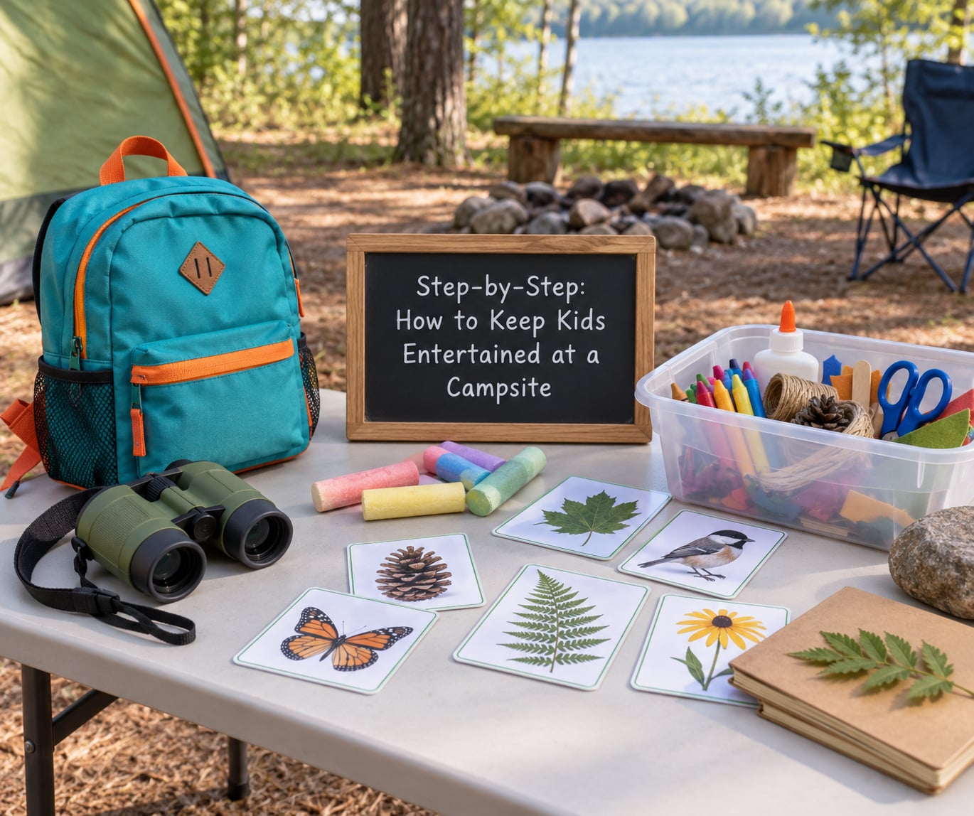 Step-by-Step: How to Keep Kids Entertained at a Campsite
