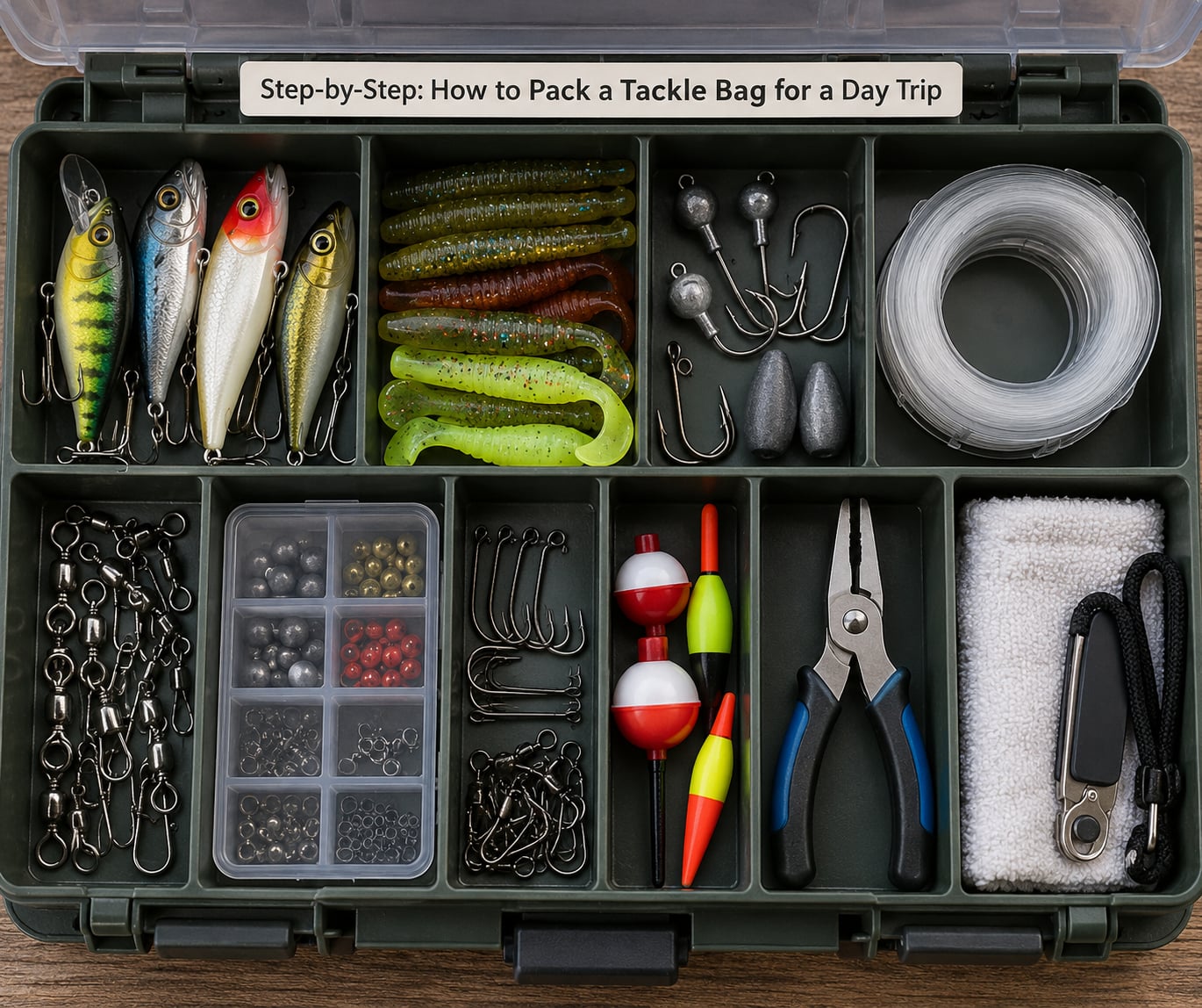 Step-by-Step: How to Pack a Tackle Bag for a Day Trip