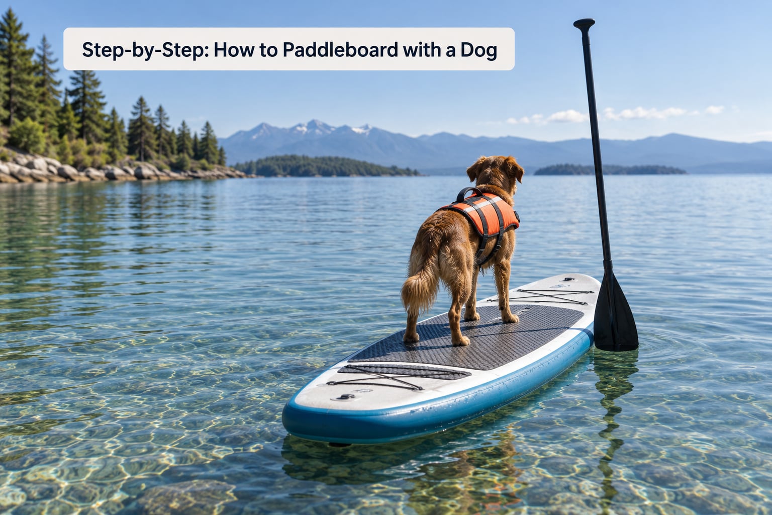 Step-by-Step: How to Paddleboard with a Dog
