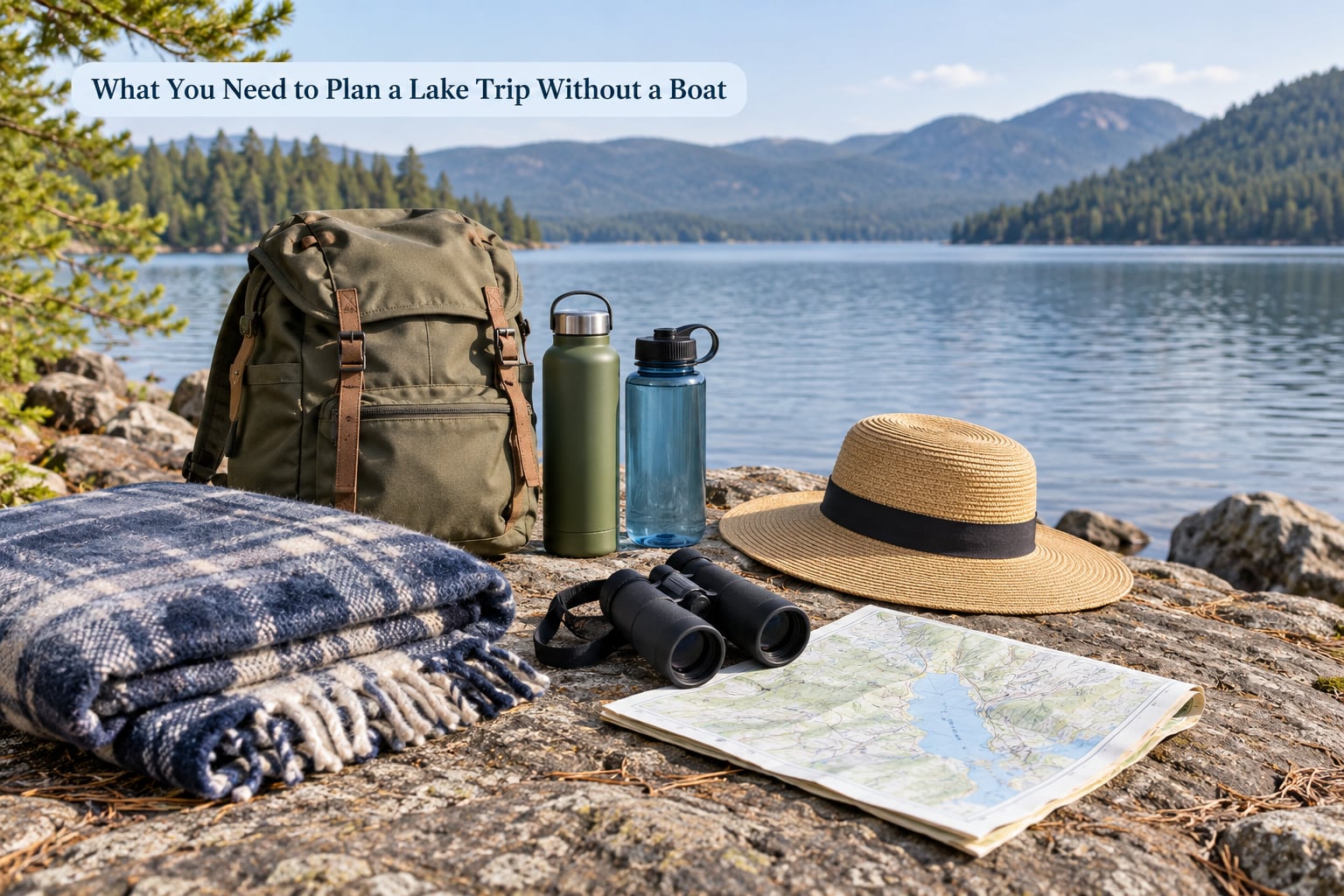 What You Need to Plan a Lake Trip Without a Boat