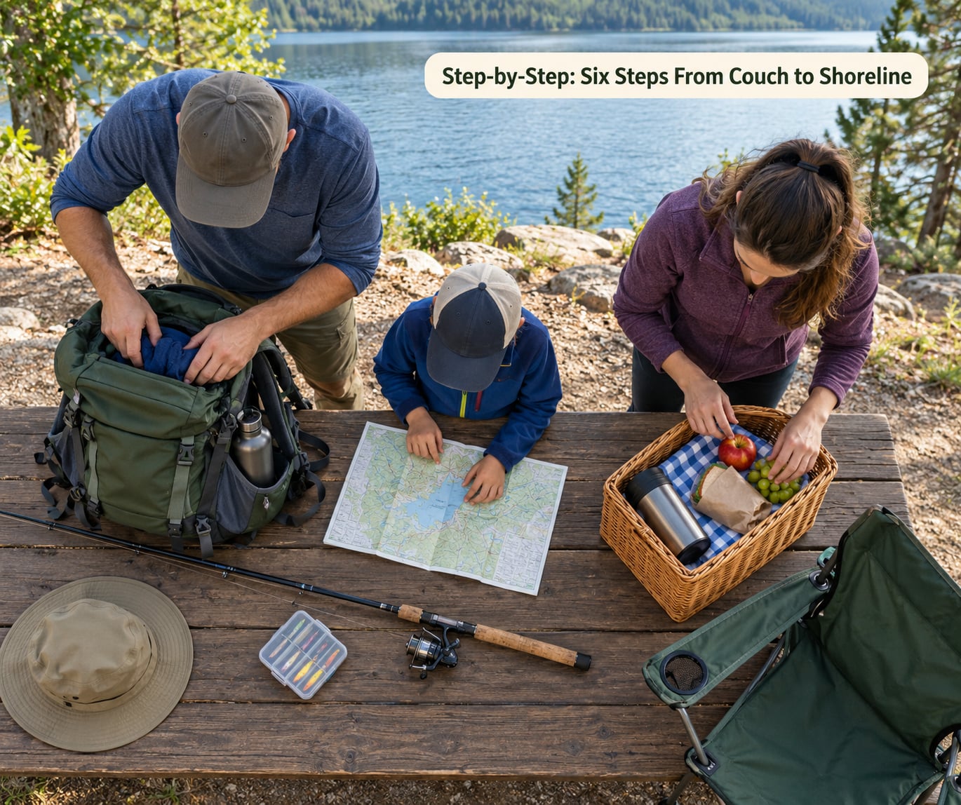 Step-by-Step: Six Steps From Couch to Shoreline