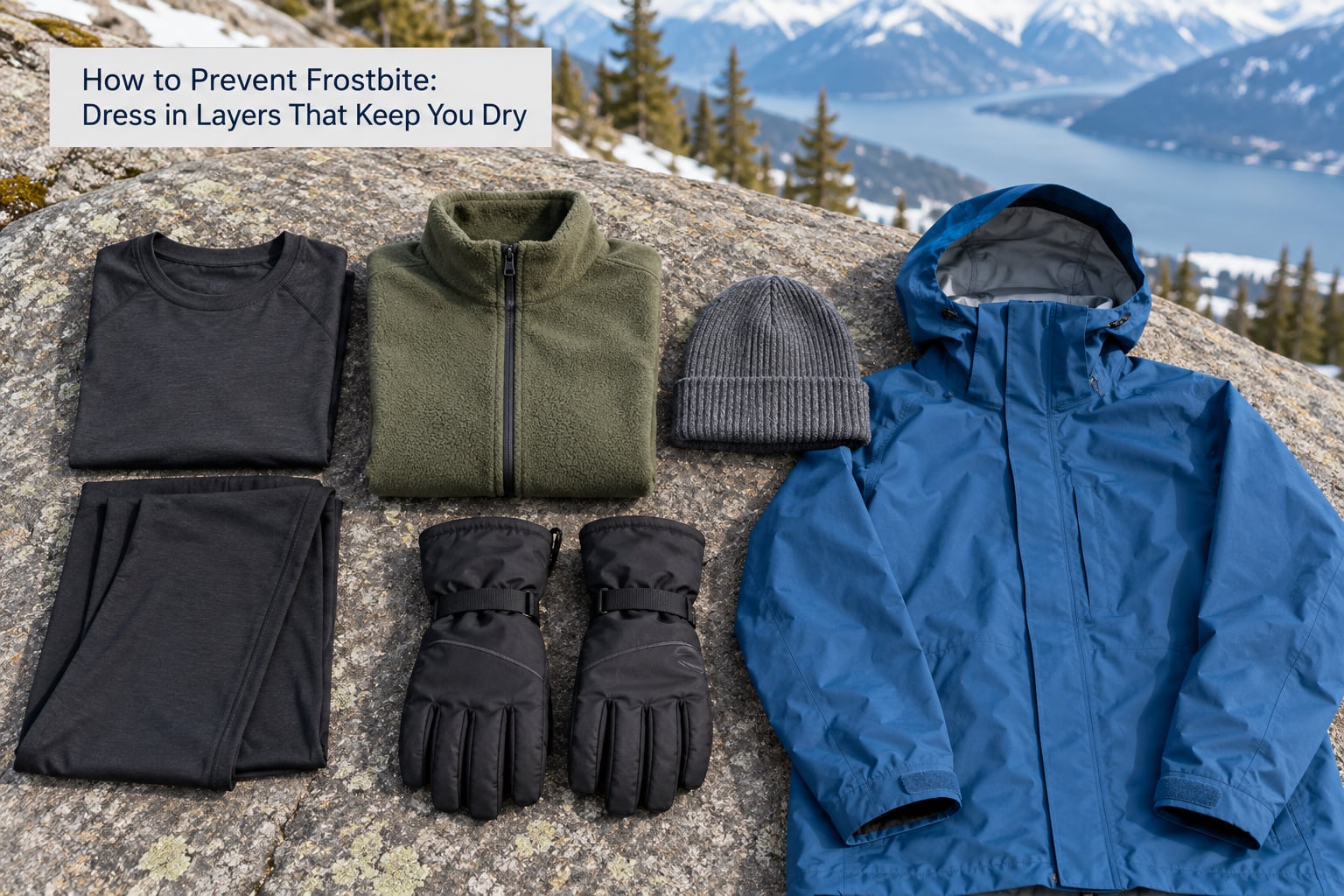 How to Prevent Frostbite: Dress in Layers That Keep You Dry