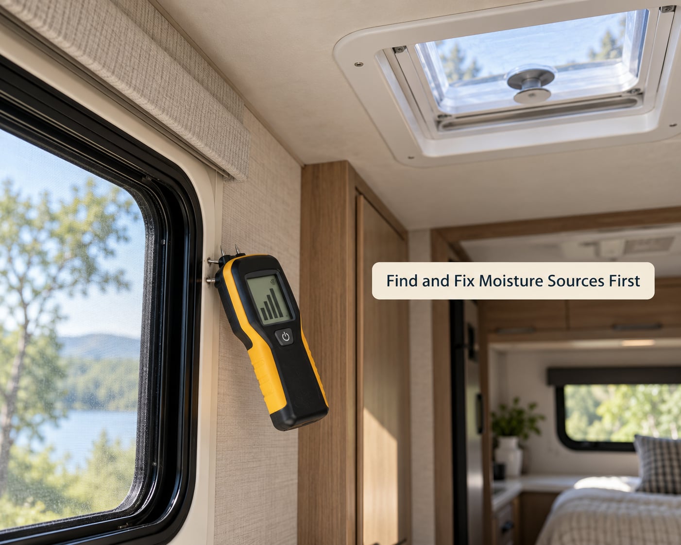 Find and Fix Moisture Sources First