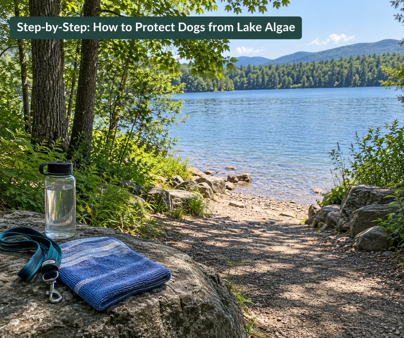Step-by-Step: How to Protect Dogs from Lake Algae