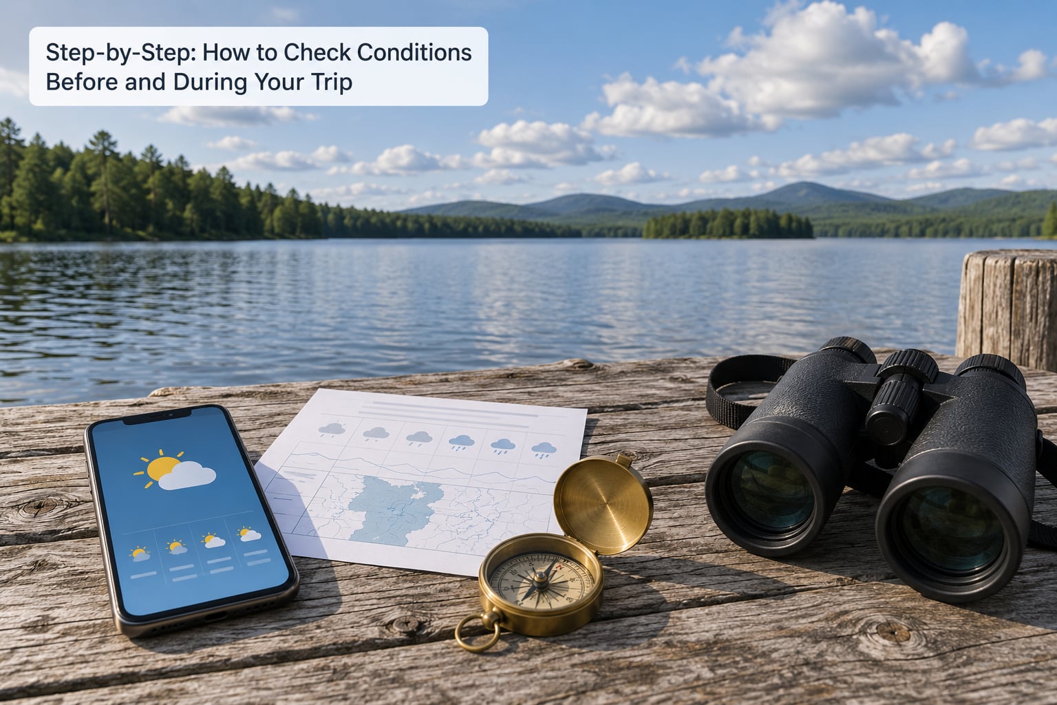 Step-by-Step: How to Check Conditions Before and During Your Trip
