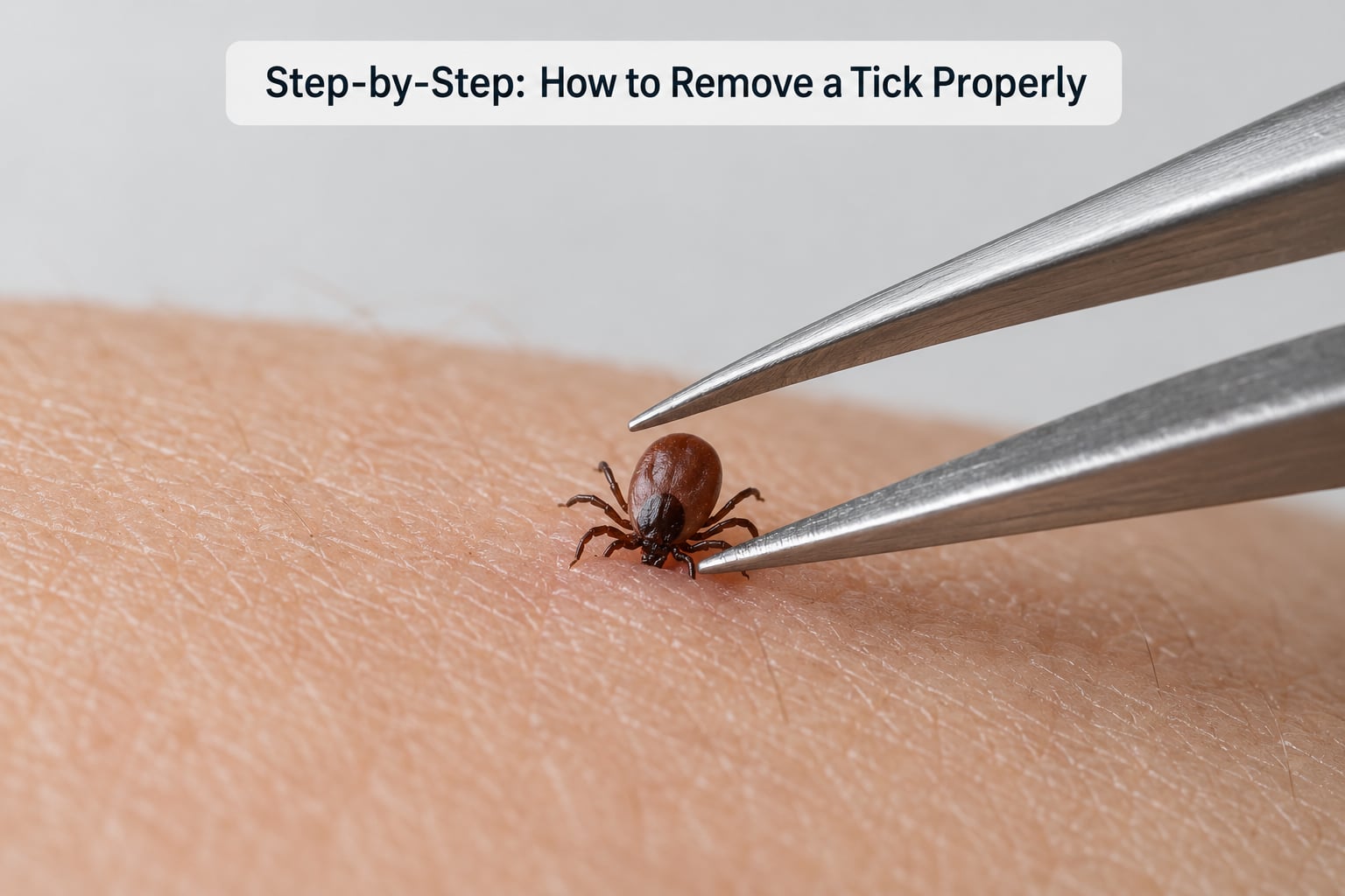 Step-by-Step: How to Remove a Tick Properly