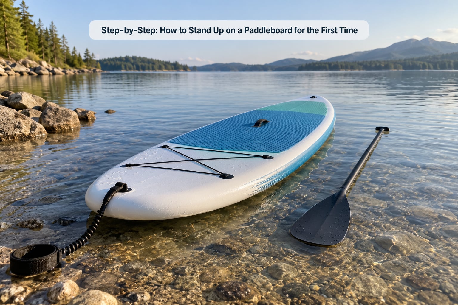 Step-by-Step: How to Stand Up on a Paddleboard for the First Time