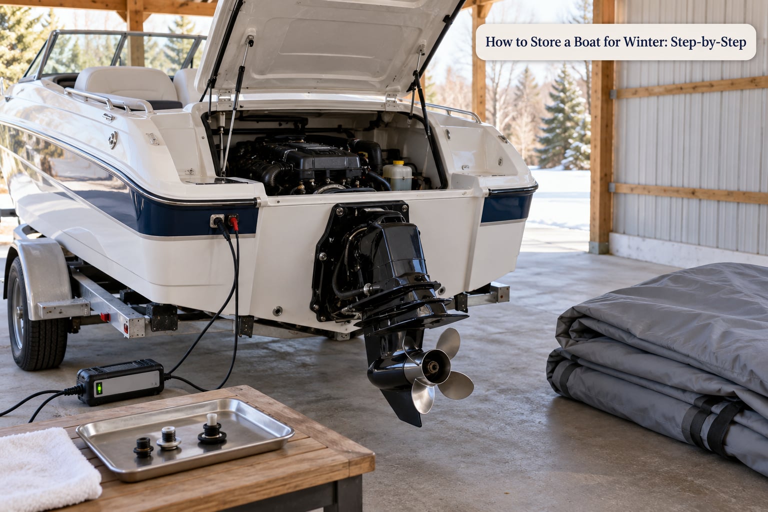 How to Store a Boat for Winter: Step-by-Step