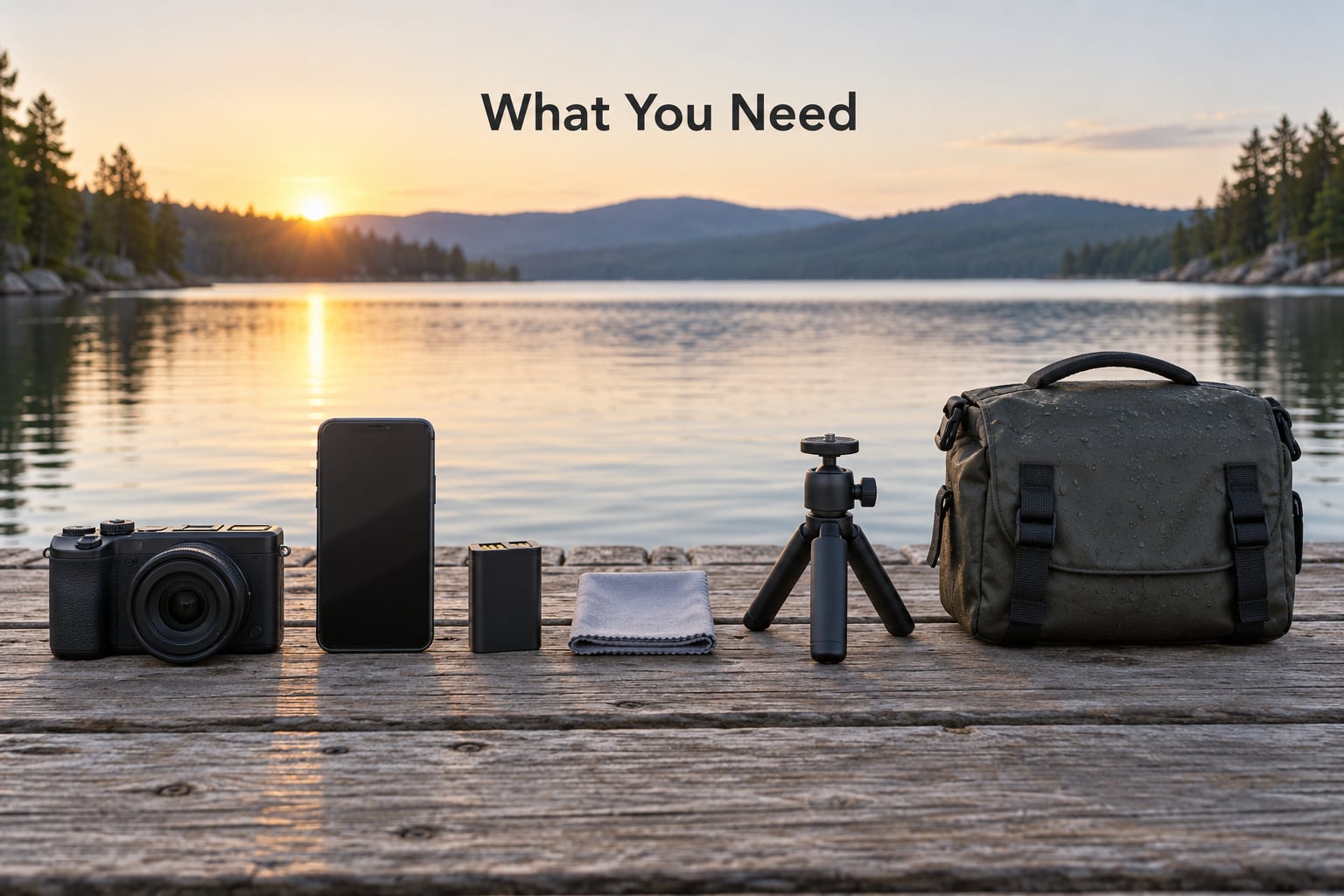 What You Need