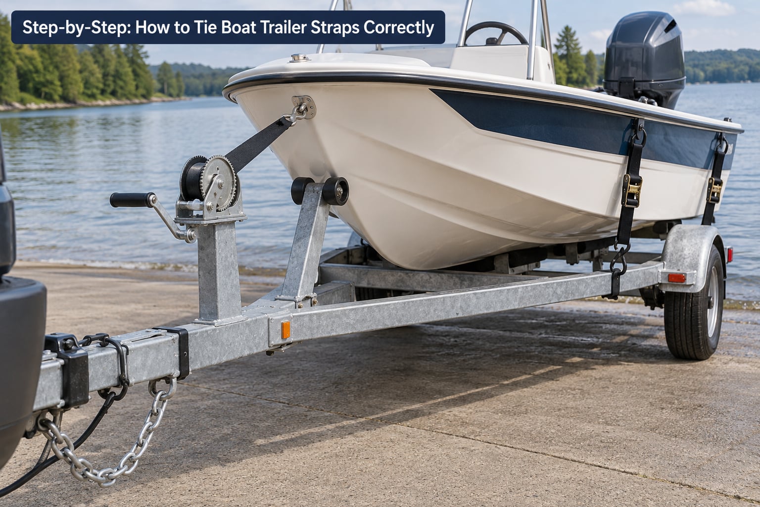 Step-by-Step: How to Tie Boat Trailer Straps Correctly