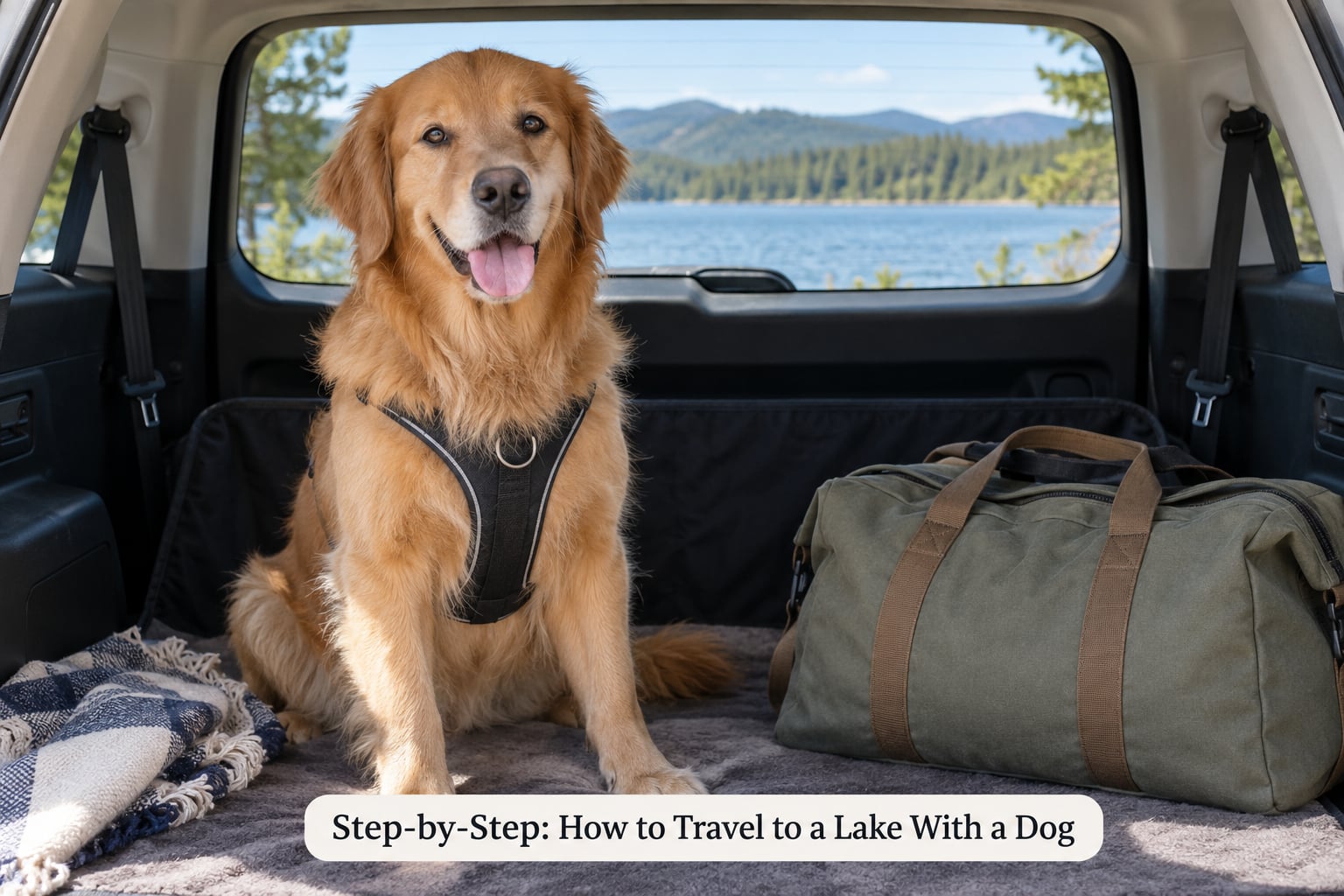 Step-by-Step: How to Travel to a Lake With a Dog