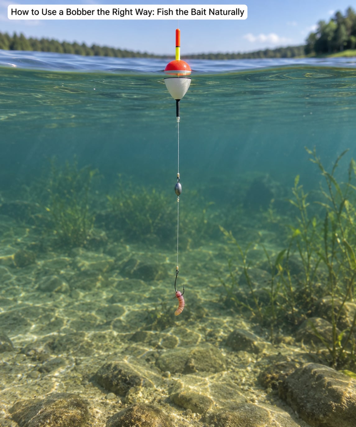 How to Use a Bobber the Right Way: Fish the Bait Naturally
