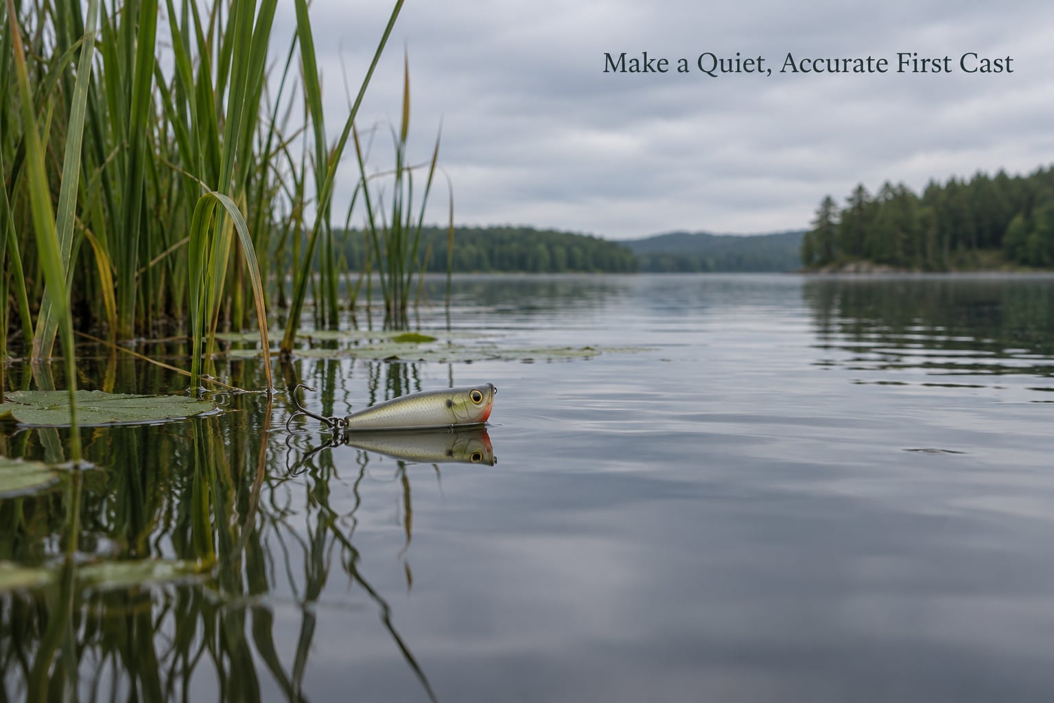 Make a Quiet, Accurate First Cast