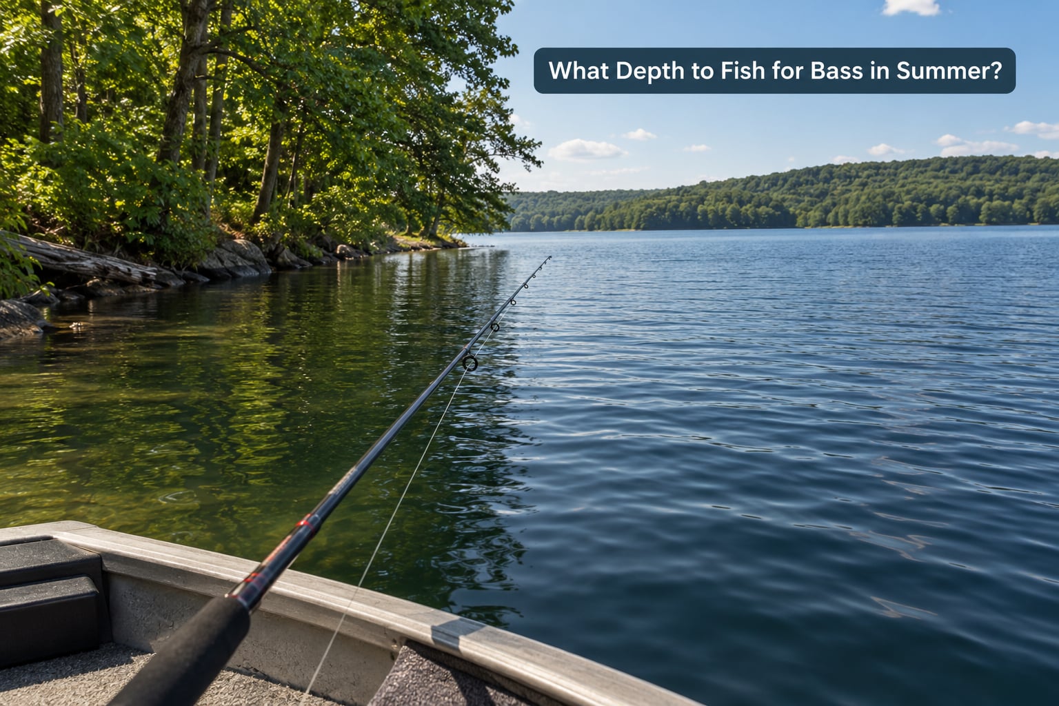 What Depth to Fish for Bass in Summer?