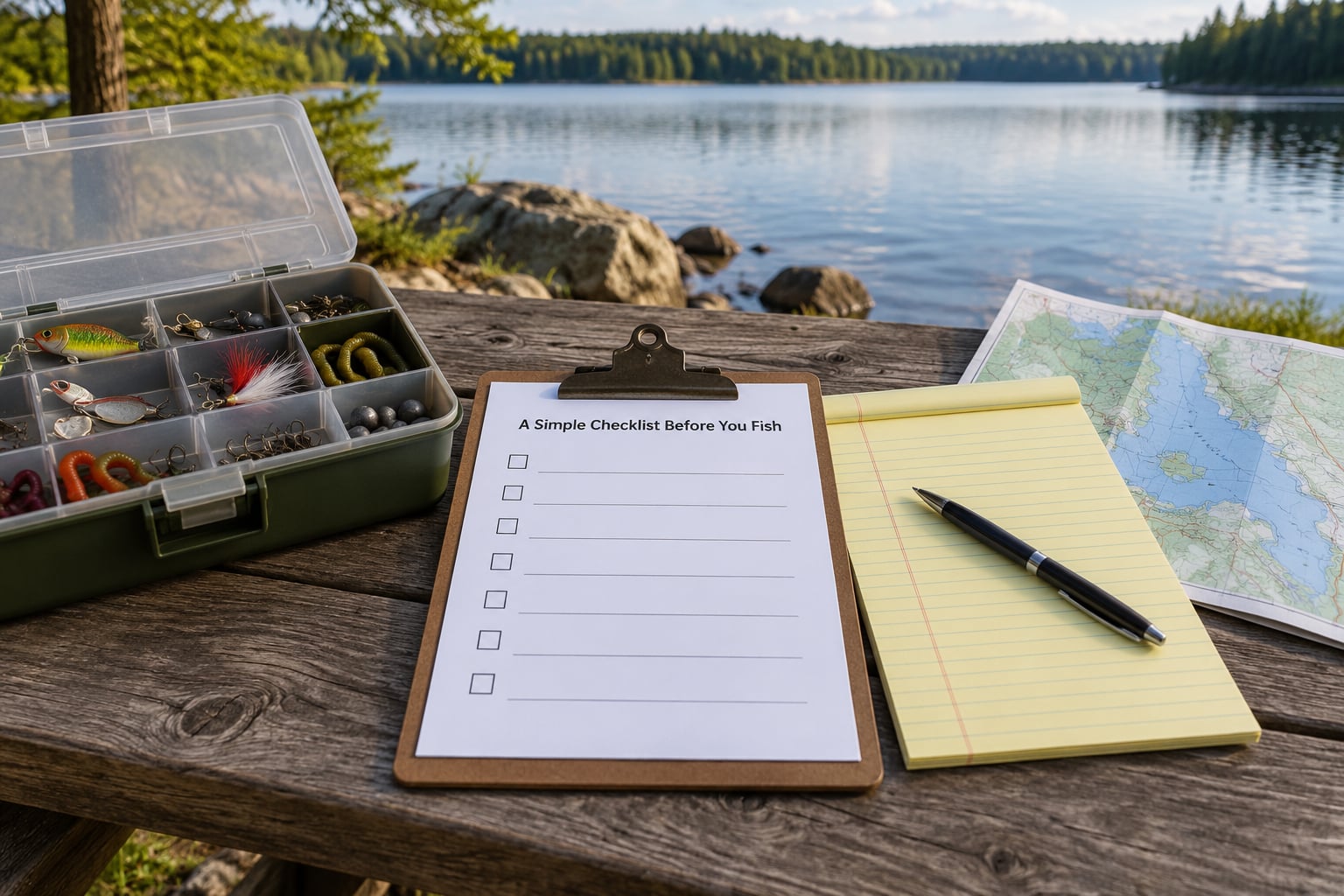 A Simple Checklist Before You Fish