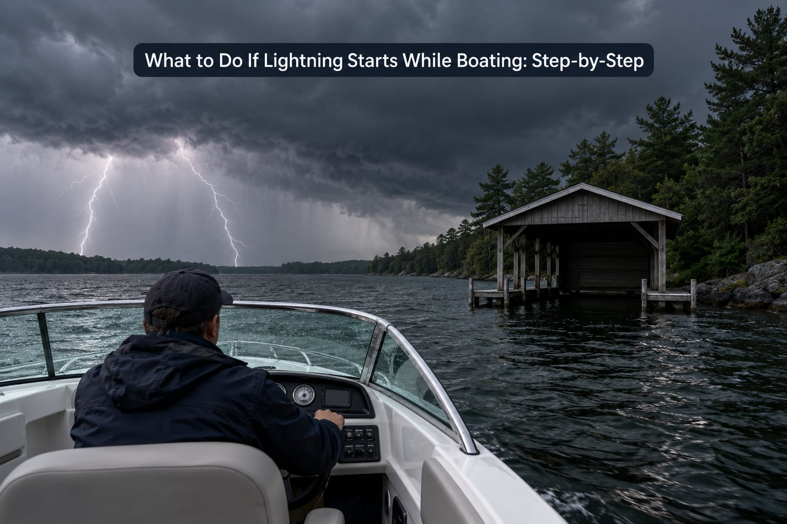 What to Do If Lightning Starts While Boating: Step-by-Step
