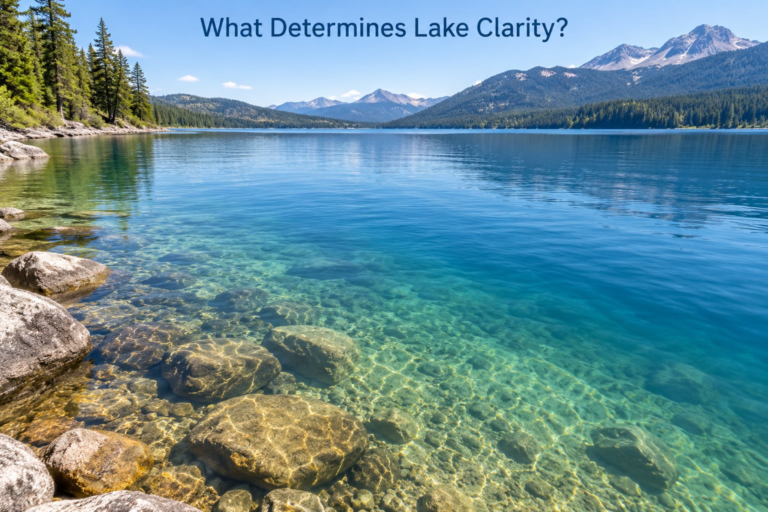 What Determines Lake Clarity?